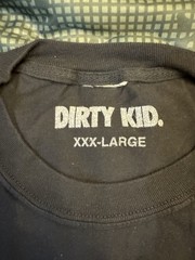 Dirty Kid “Just Drill It” Black Long Sleeve T-shirt 3XL