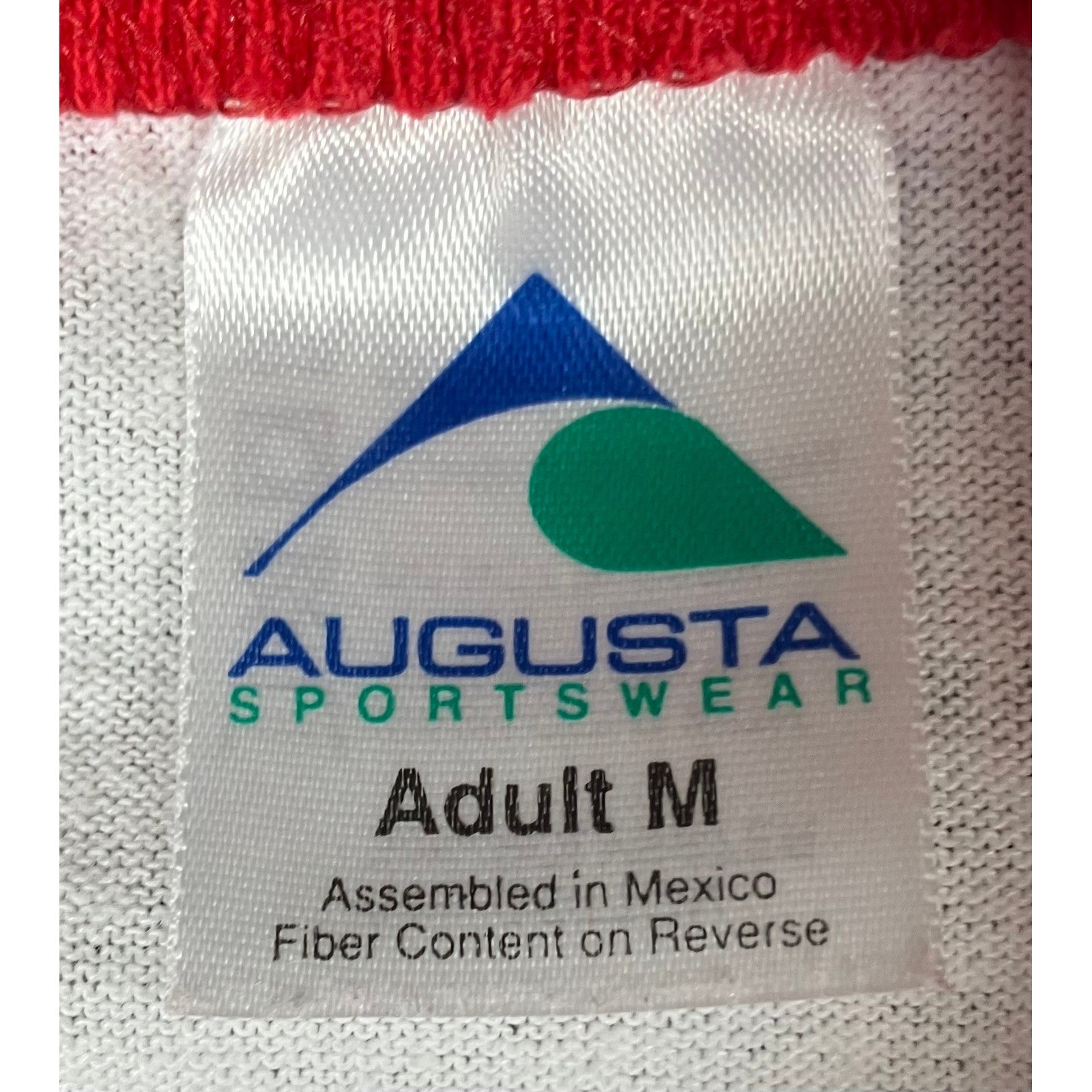 Augusta Sportswear The Marshall Tucker Band Raglan Baseball Tee Red White Mens M gallery