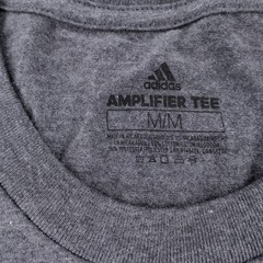 NEW Adidas Amplifier Basic BOS Tee Dark Grey Heather Mens Size Medium Shirt