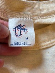 Vintage 80s Tee Jays Stroh Light Beer Graphic T-Shirt Size M