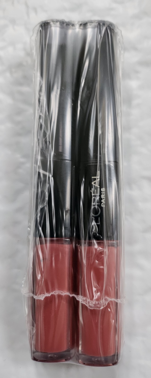 2 X LOREAL Everlasting Caramel 201 PRO LAST 2 STEP LIPSTICK New/Sealed Free ship