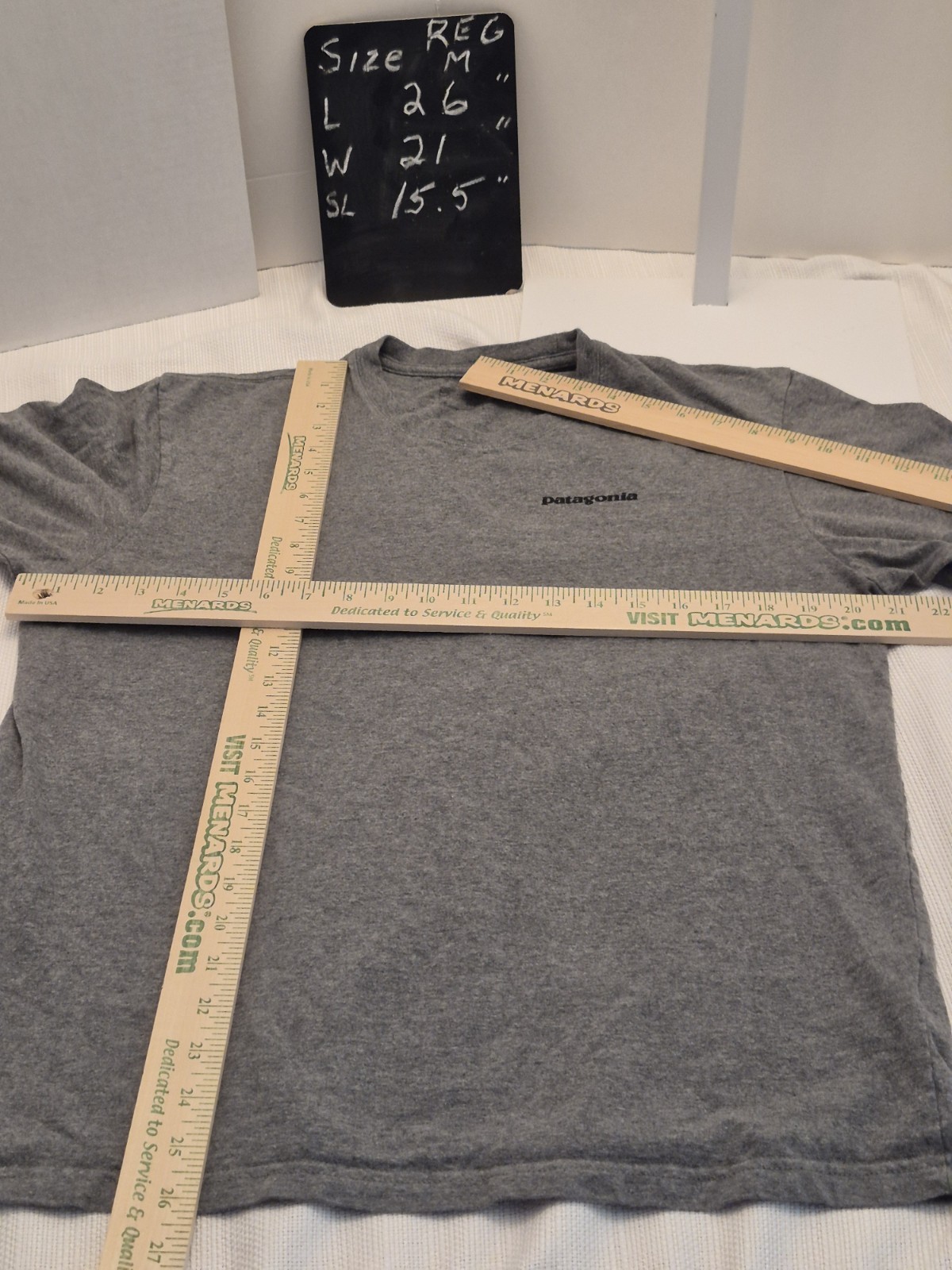 Lot of 3 Patagonia Shirts Mens Medium 2 SLIM FIT 1 Med Regular Blue, green, grey gallery