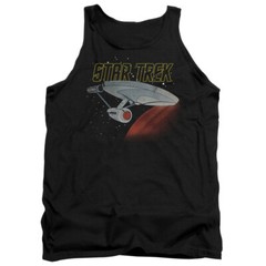 Star Trek Retro Enterprise Licensed Adult T-Shirt