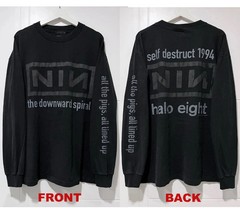 NEW!!! Nine inch nails 1994 Long Sleeve Unisex Shirt reprint for fans