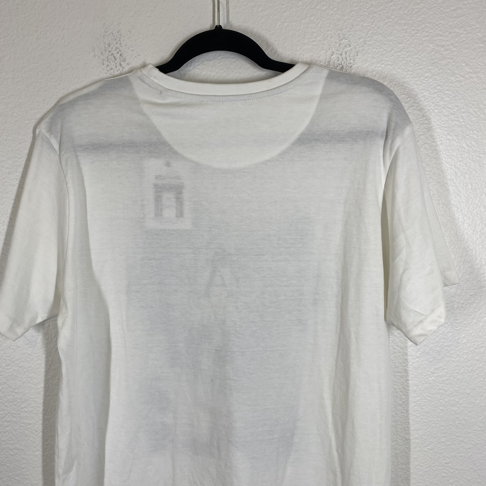 Denim & Flower Shirt Mens Large White Rue Saint De Paris Skull Graphic Tee New gallery
