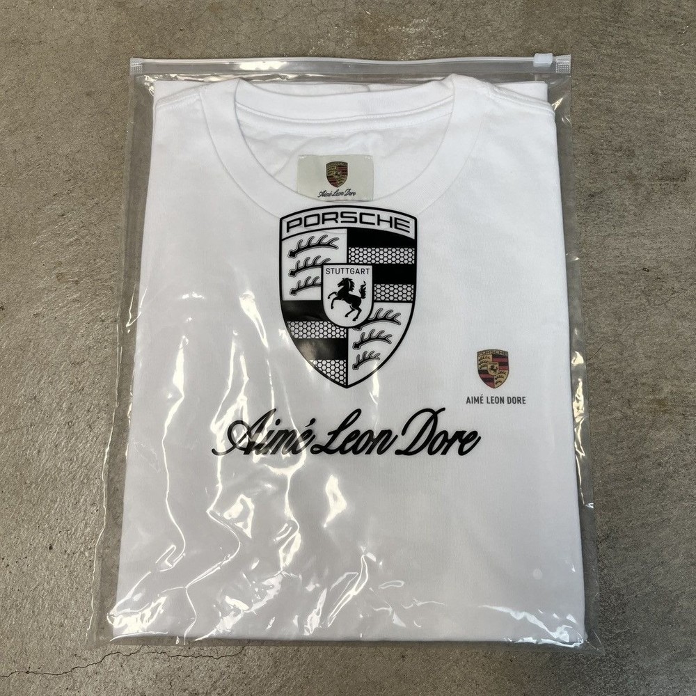 Aime Leon Dore Porsche 911 Fleet Tee Shirt ALD White 2XL
