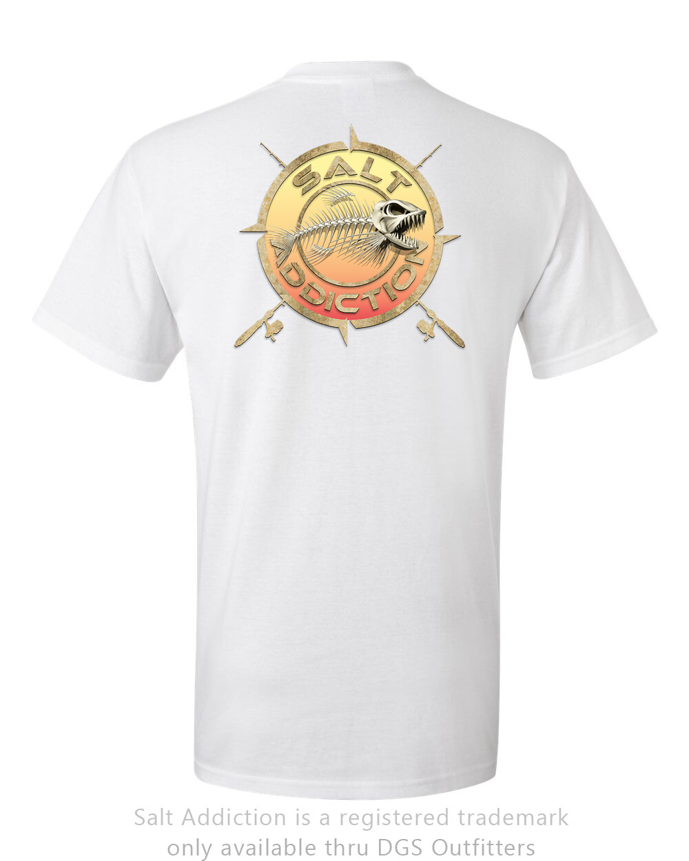 Salt Addiction Fishing t shirt Bones Logo saltwater ocean flats fishing nautical gallery