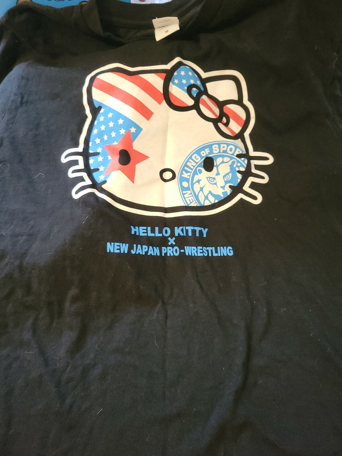 Hello Kitty x NJPW New Japan Pro Wrestling MSG Size M Medium WWE Wwf Aew gallery