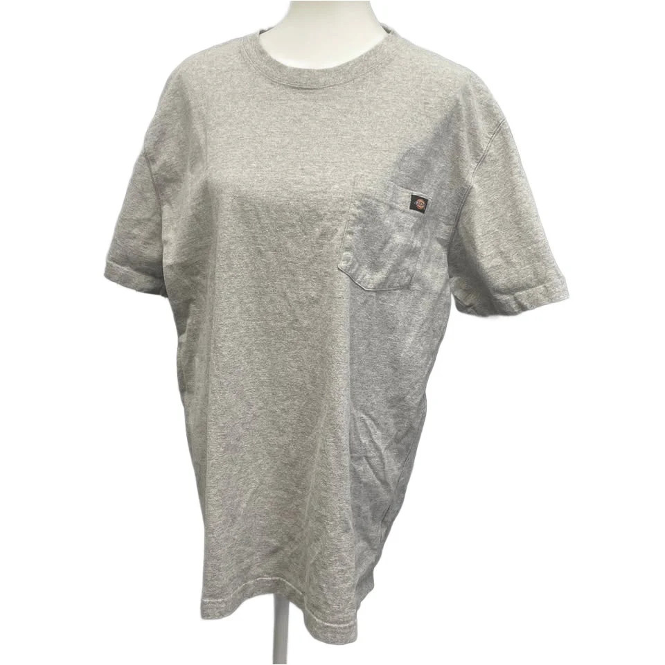 Dickies Mens XLT XL Tall PolyCotton Heathered Short Sleeve Crew Neck Tee Shirt