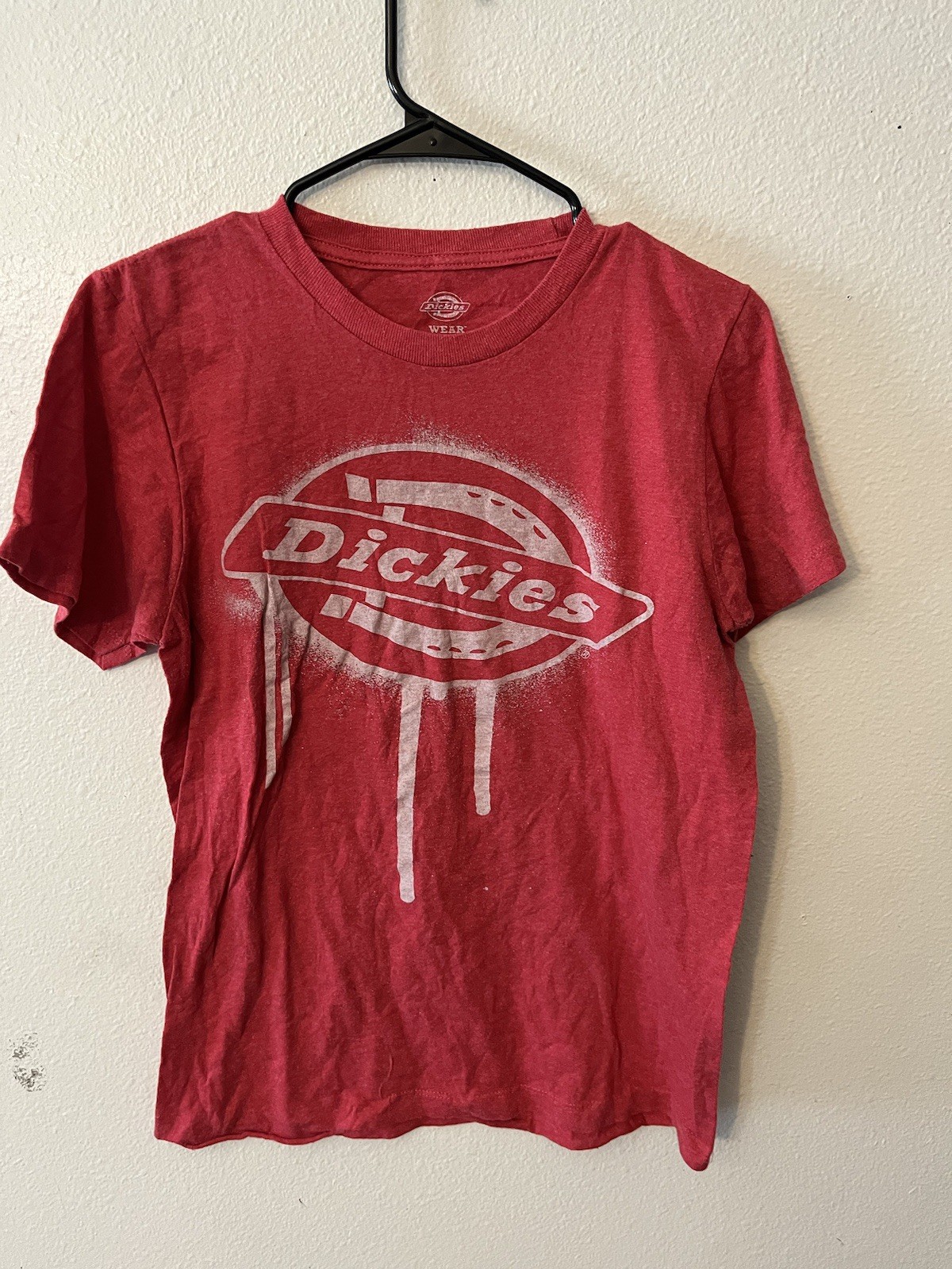 Dickies' Wear Cotton Solid Men's T-Shirt Short Sleeve, Reg Fit, Small Red gallery