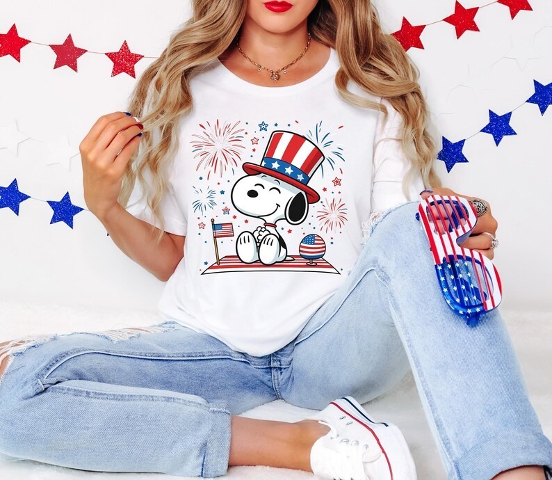 Snoopy 250th Anniversary Shirt, Peanuts Patriotic Tee, USA 250 Shirt 2026 gallery