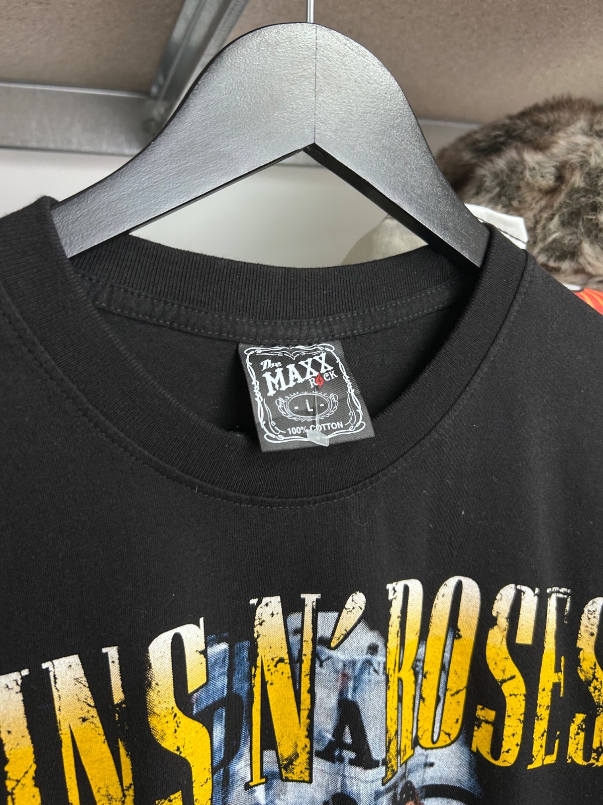 Guns And Roses Vintage 90s Single Stitch double L print Euro bootleg t-shirt gallery