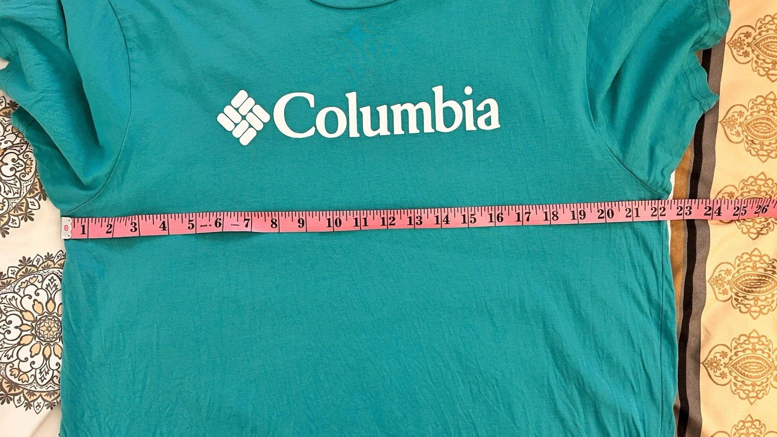 Columbia T-Shirt Mens XL Green Logo Graphic Outdoor Casual Tee gallery