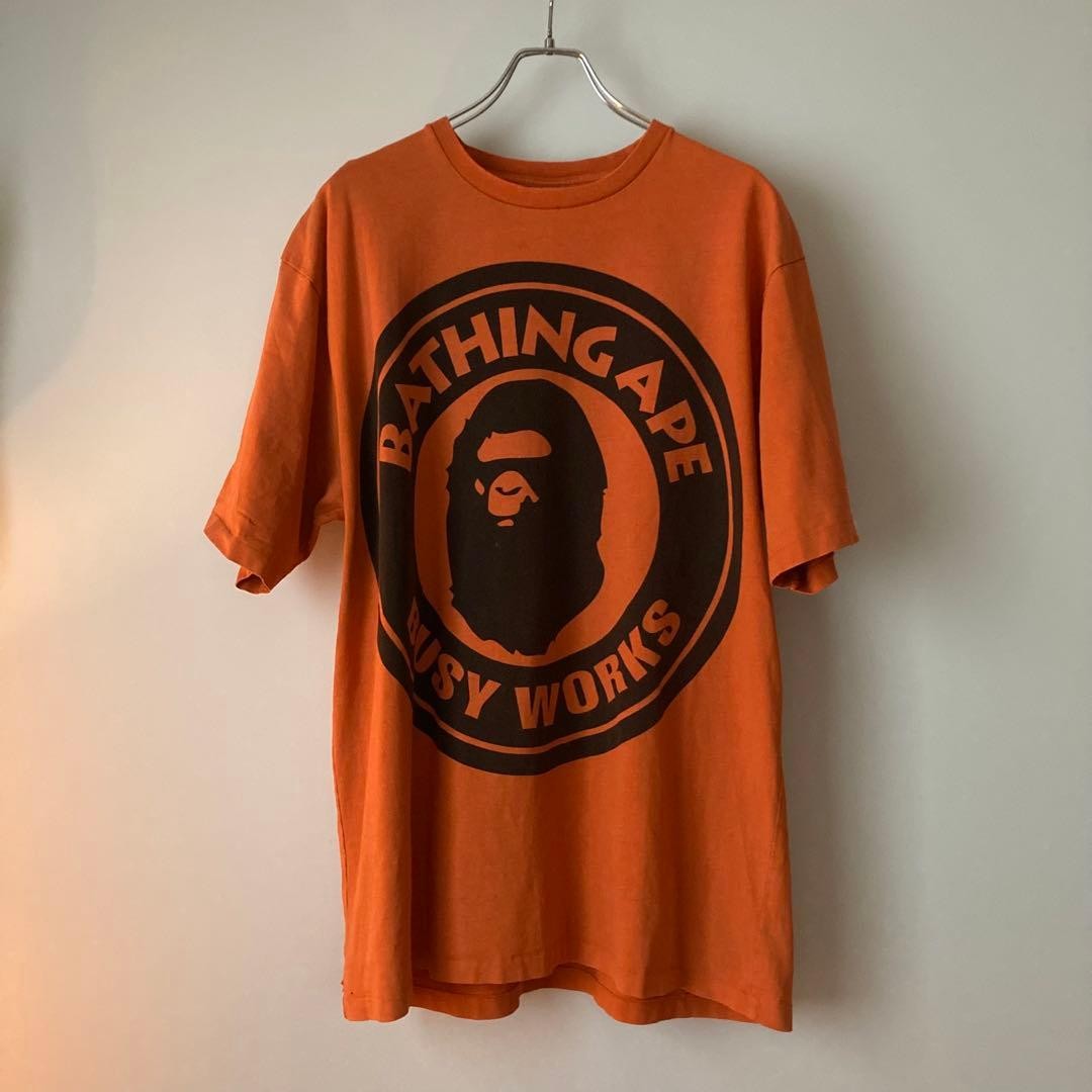 A Bathing Ape OG 90s Busy Works Tee 3XL Rare Single Stitch Vintage Bape