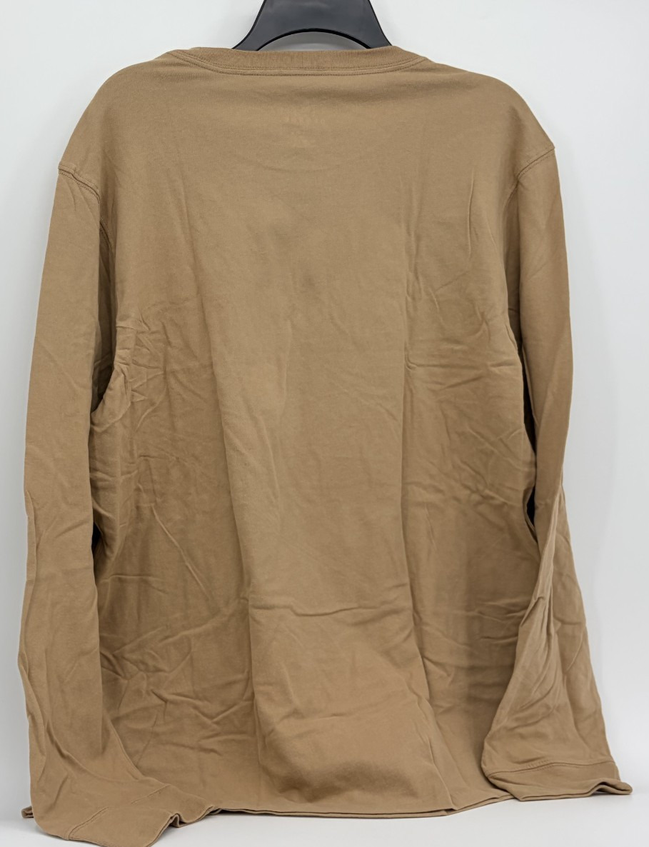George Mens T-shirts Long Sleeve Easy Care Crew Neck Cotton XL gallery