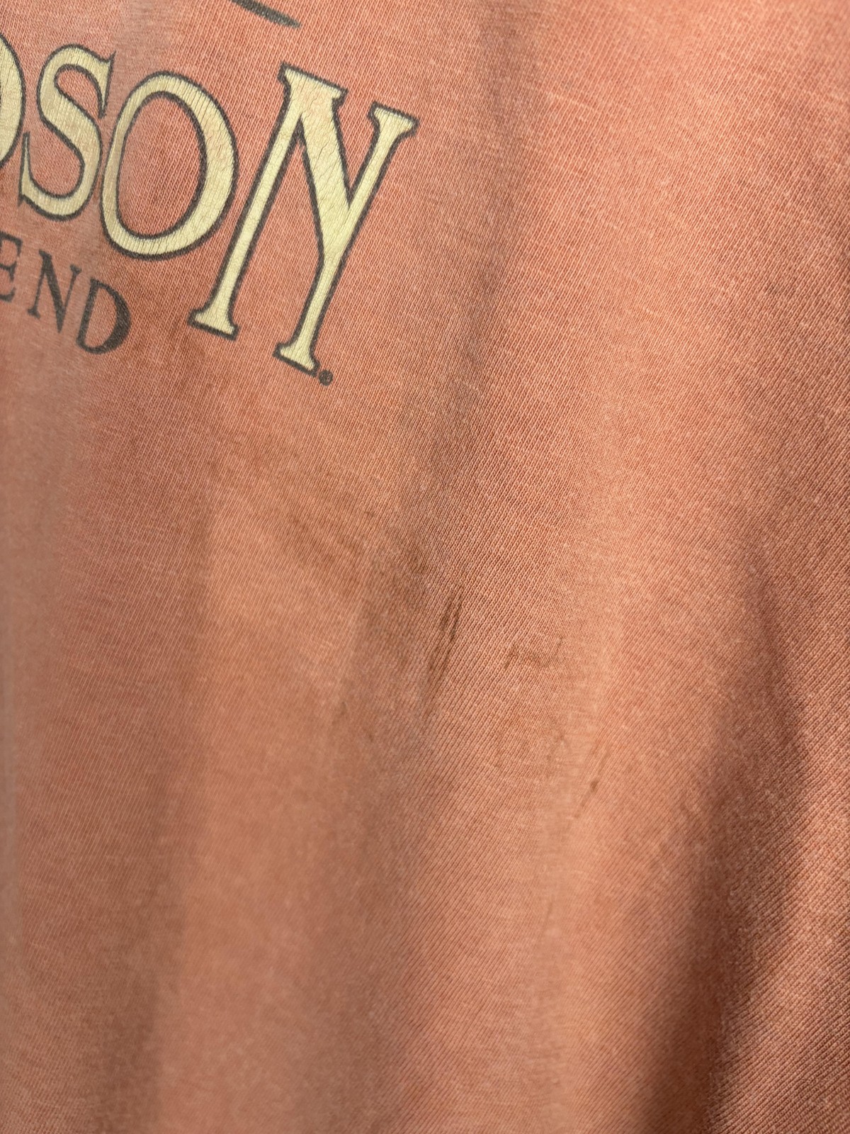 Harley Davidson Shirt Mens 3XL Rust Graphic Nags Head Eagle Motorcycle Tee 6030 gallery
