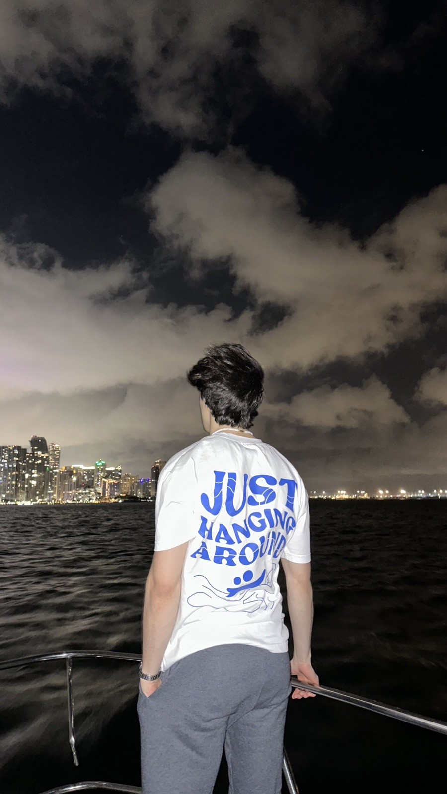 260 GSM Heavyweight Coastal Beach Graphic T Shirt Just Hanging Around Retro Tee gallery