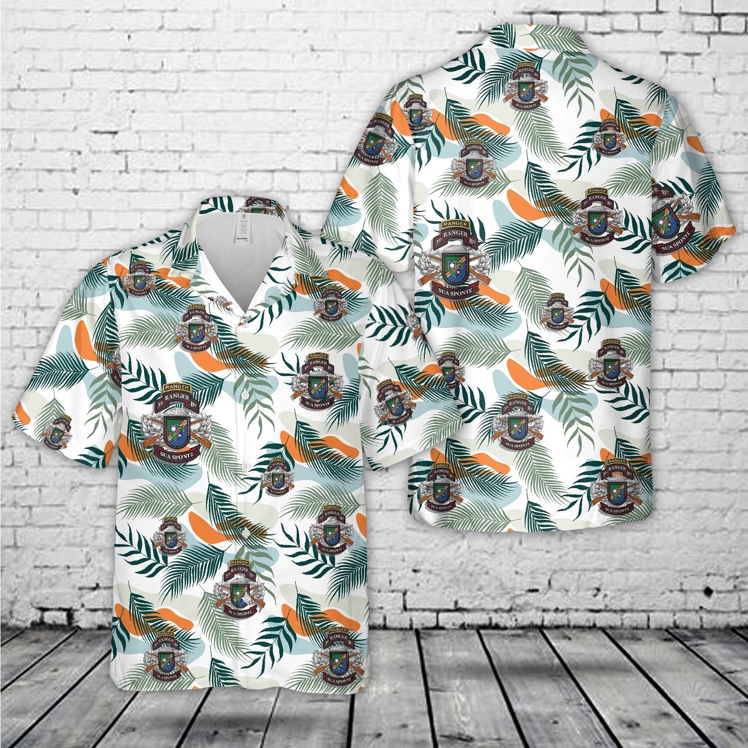 US Army 3rd Battalion 75th Ranger Regiment Hawaiian Shirt gallery