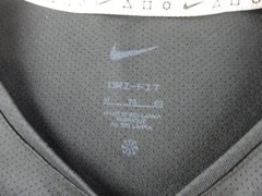 Nike Shirt Mens Extra Large Black Drifit Breathable Performance Crewneck Gym Run