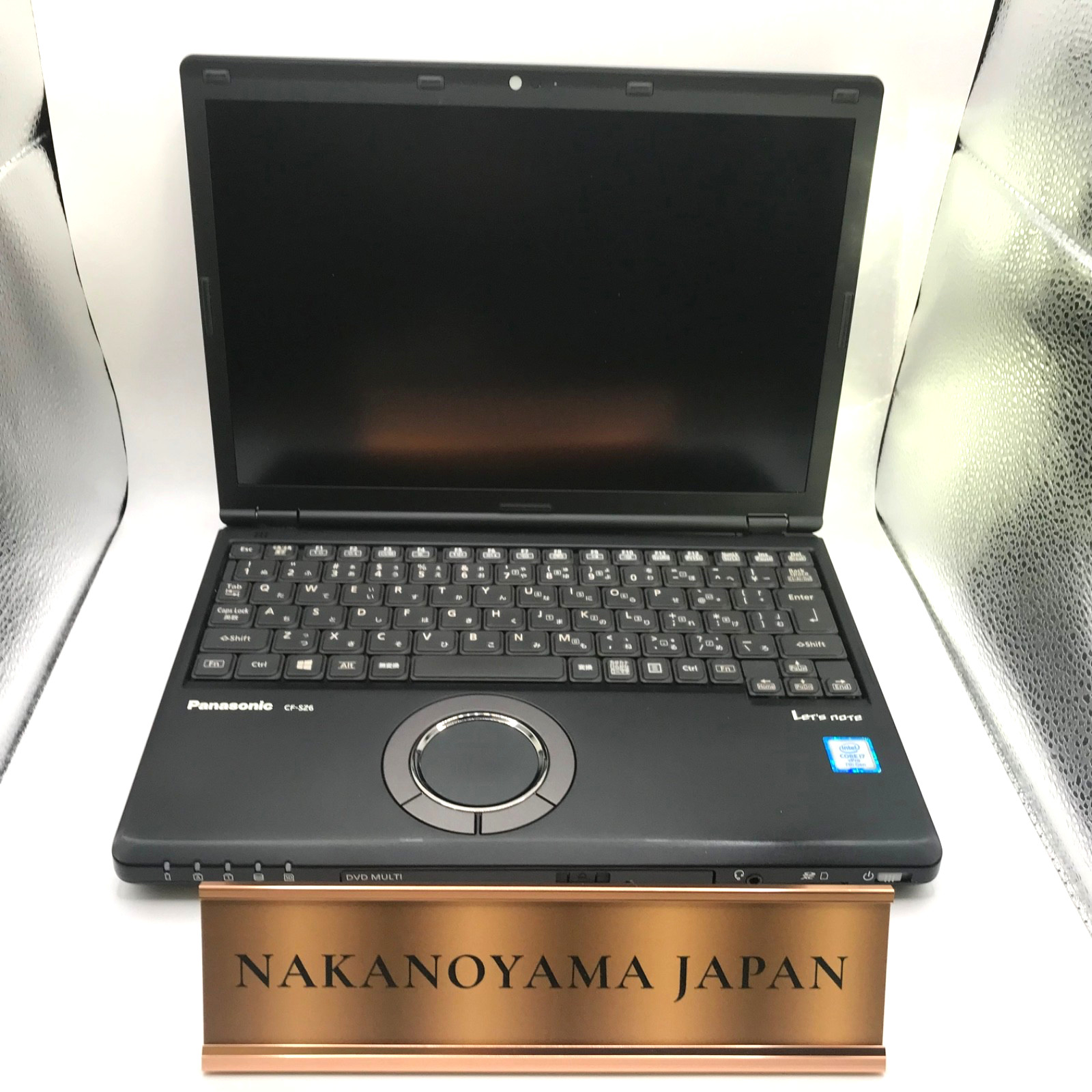 Panasonic Let’s note CF-SZ6 Core i7 16GB RAM 256GB DVD SSD Black rare Used
