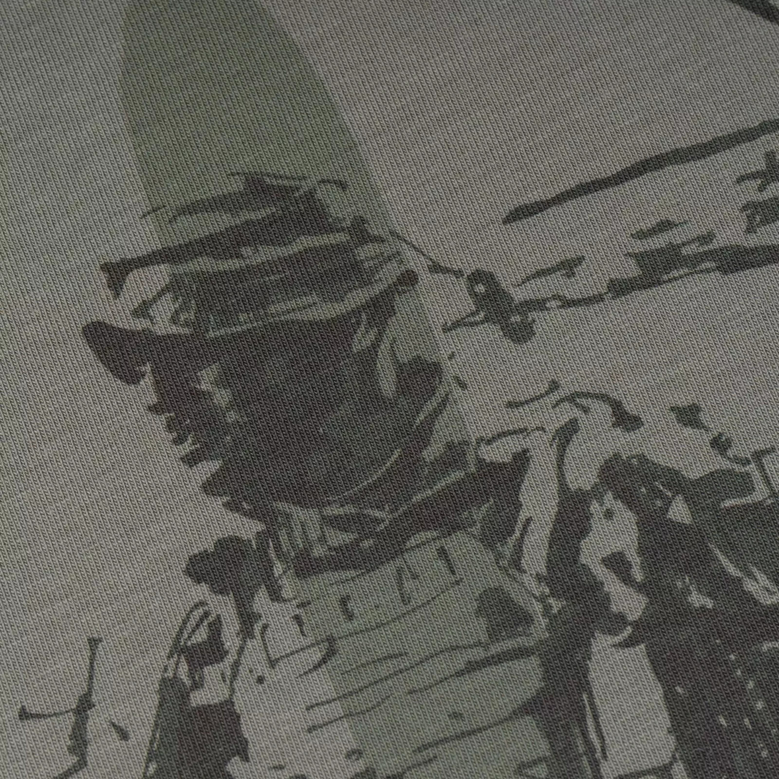 UKRAINE MILITARY STYLE T-SHIRT "HEROES DON'T DIE" Foliage Green gallery