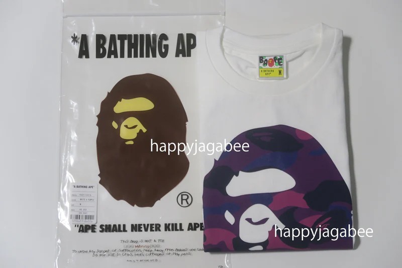A BATHING APE Men's COLOR CAMO BY BATHING APE TEE 1M30110020 r gallery