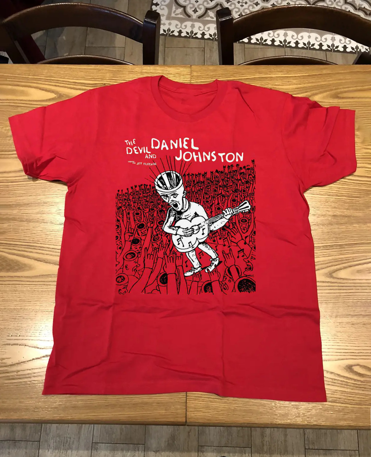 Red The Devil and Daniel Johnston Adult T-Shirt All Size BL2.737 gallery