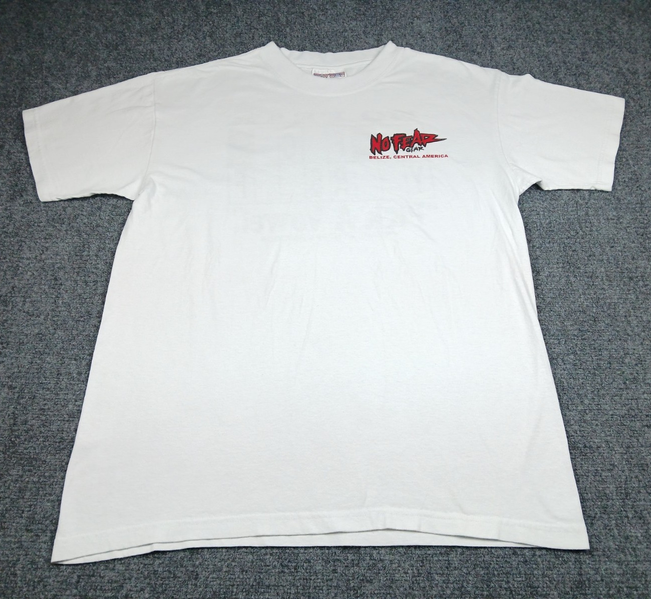 Vintage No Fear Gear Go F Yourself Pick A Vowel Mens T Shirt Size XL 90s Grunge gallery