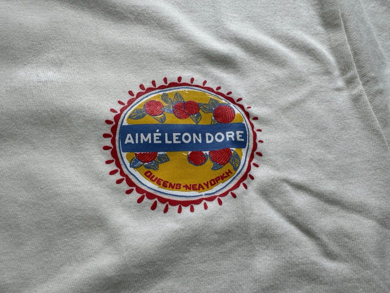 Aime Leon Dore Greek NY Tomato Plant T-Shirt White Made In Canada gallery