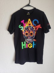 Create 2mrw “Stack Um High” Embroidery Mens TShirt Size Medium