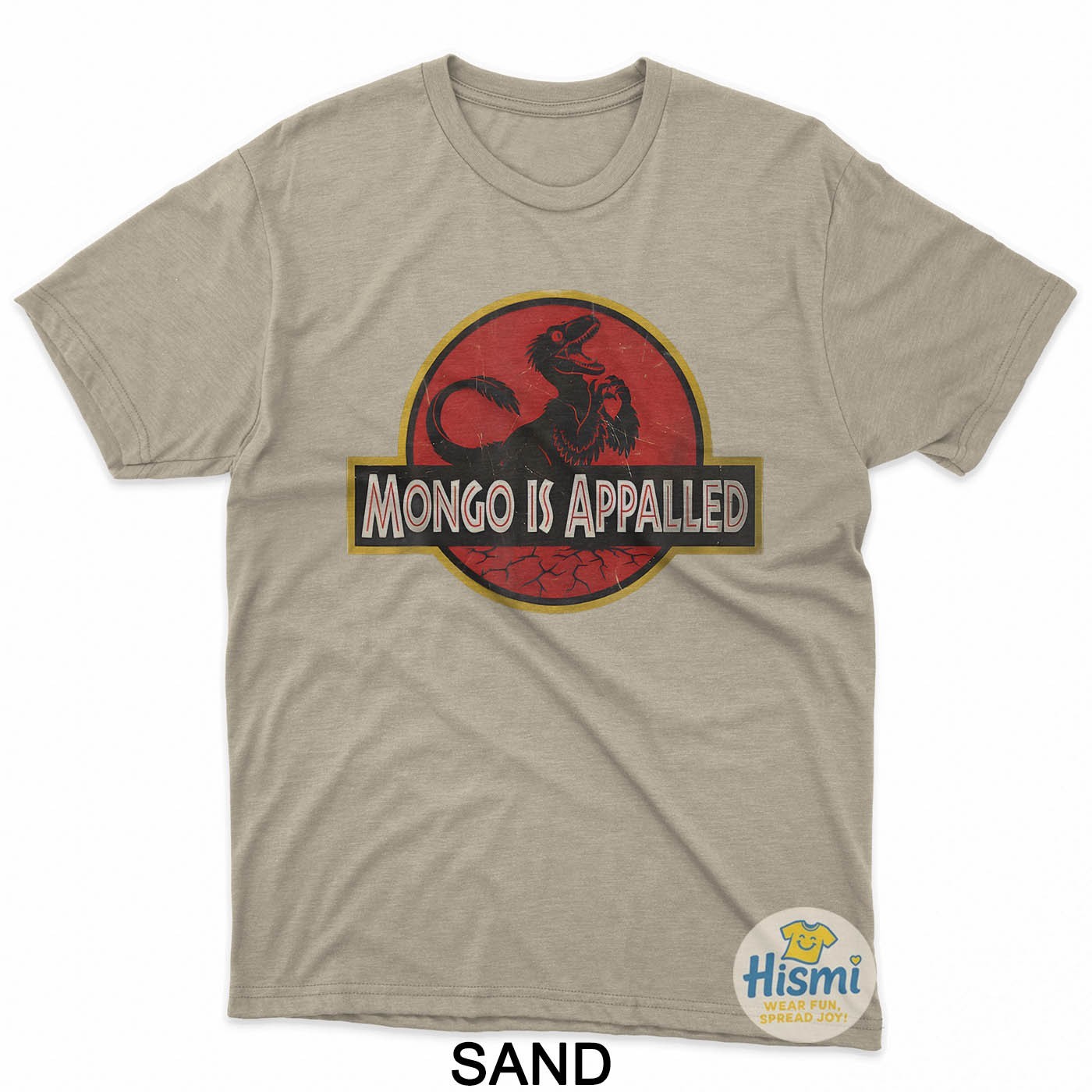Retro Mongo Is Appalled Vintage Riding Dinosaur T-Shirt gallery