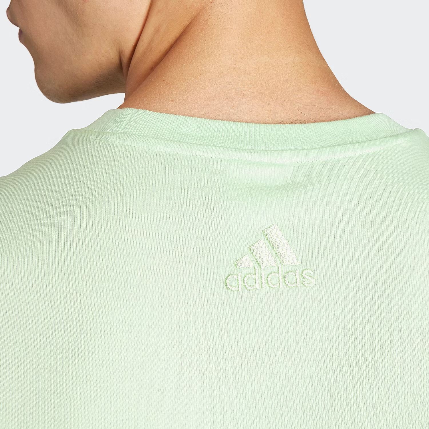 NWT adidas Men's Crew Neck Short Sleeve T-Shirt MT Medium Tall NWT Bright Green gallery