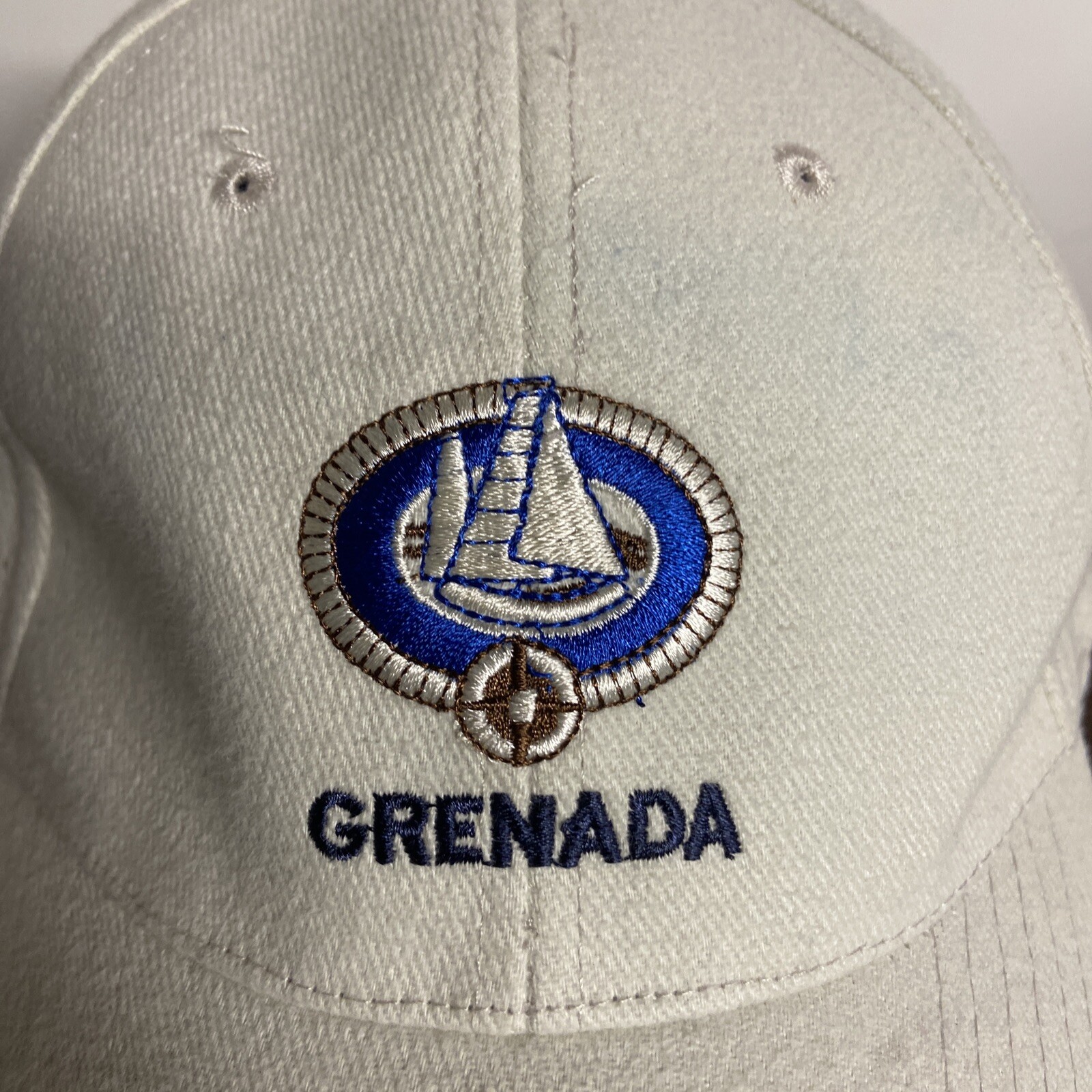 Grenada Coastal Nautical Sailing Sailor Hat Cap 100% Cotton • Unisex • One Size gallery