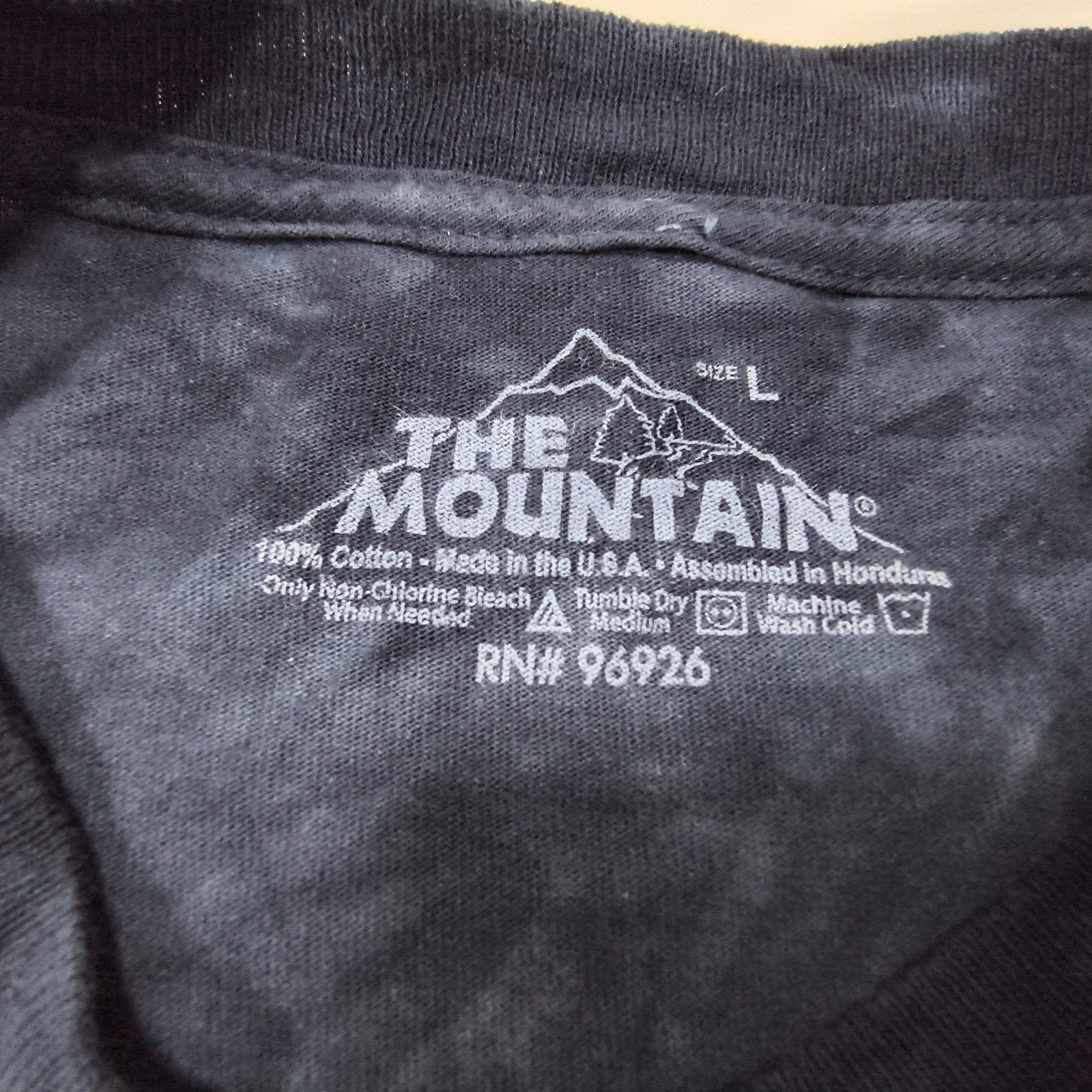 The Mountain Owl Long Sleeve Casual Graphic T Shirt Adult Mens Size L Blue gallery