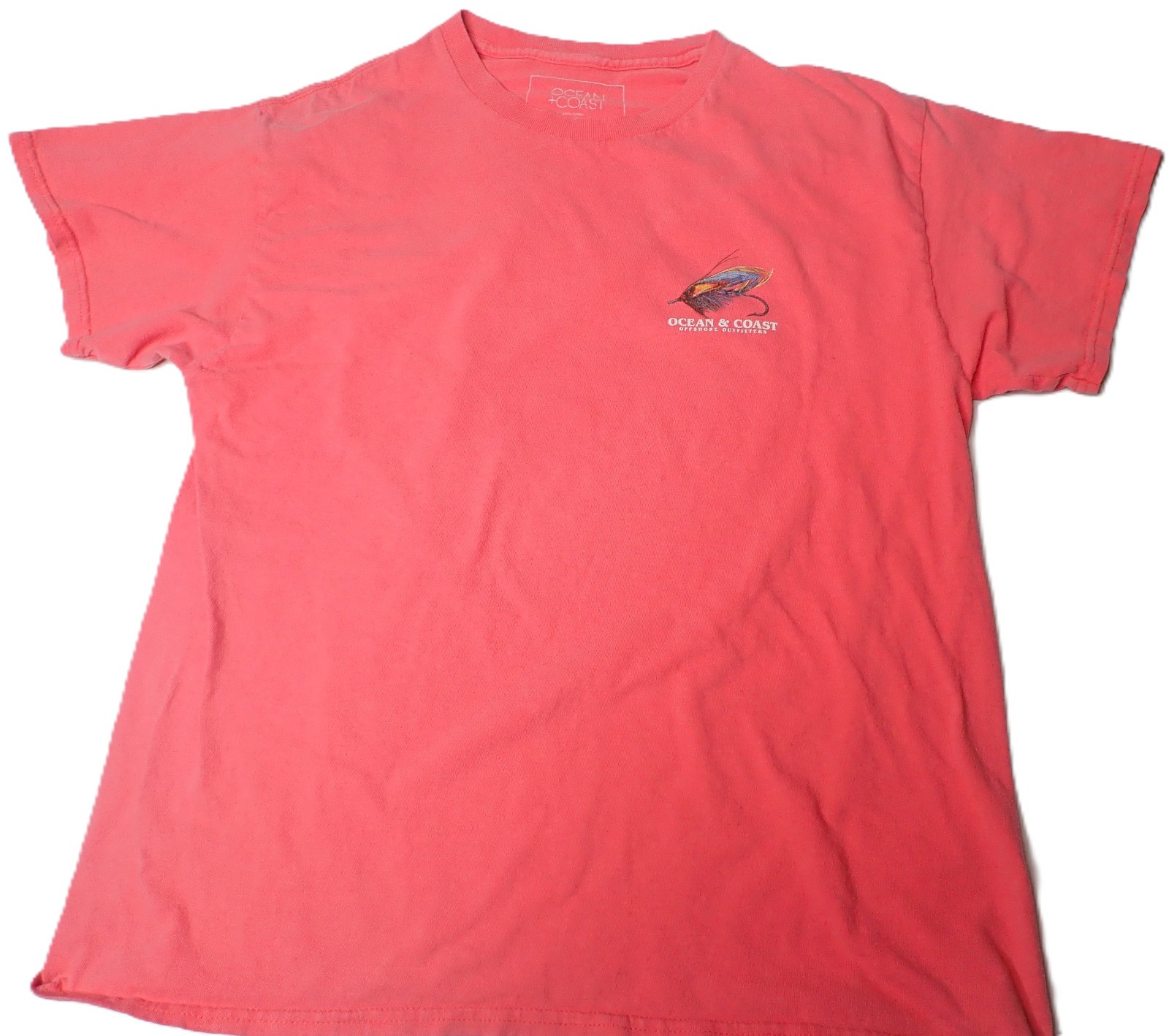 Fly Fishing T Shirt Ocean & Coast Coral Saltwater Lure Graphic Mens Medium gallery