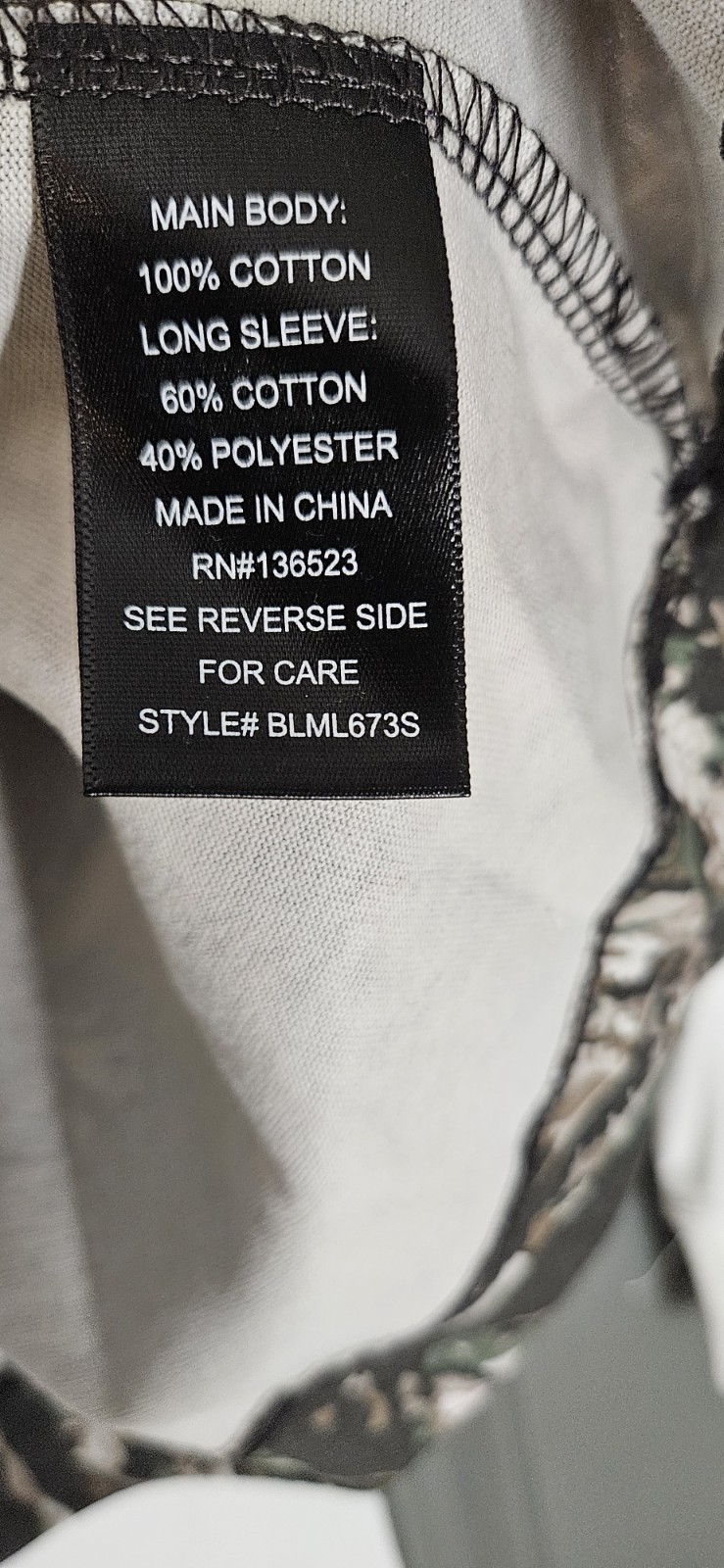 Brooklyn Cloth long sleeve camouflage shirt features a layered design Camo Sz XL gallery