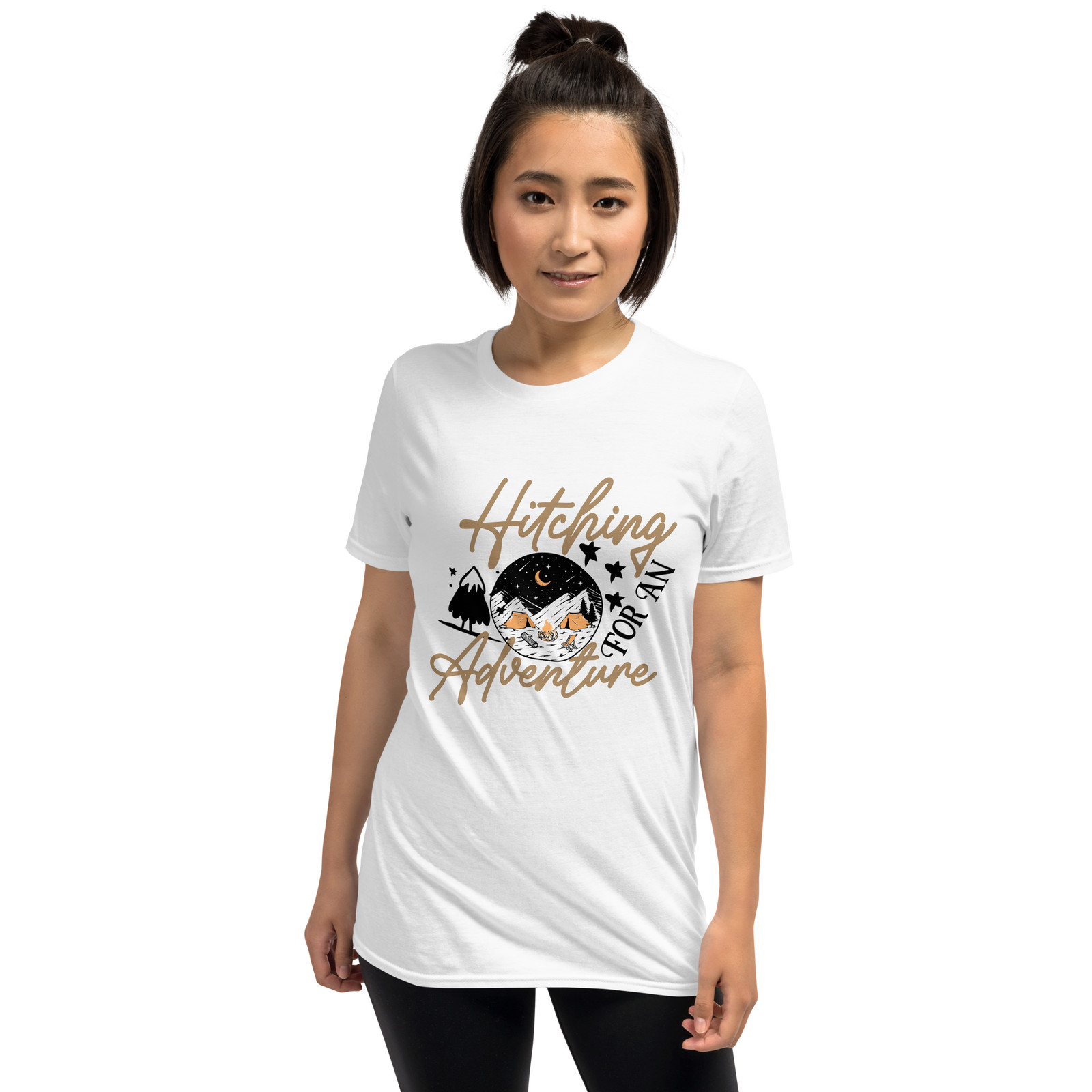 Adventure Unisex T-Shirt, Camping Hiking Travel Backpacking Outdoors Exploring gallery