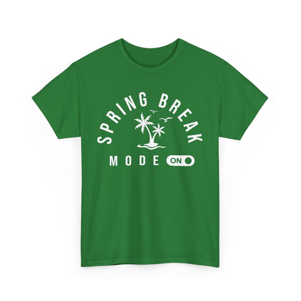 Botanical Beauty T-Shirt | Springtime Aesthetic SPRING BREAK MODE ON Shirt