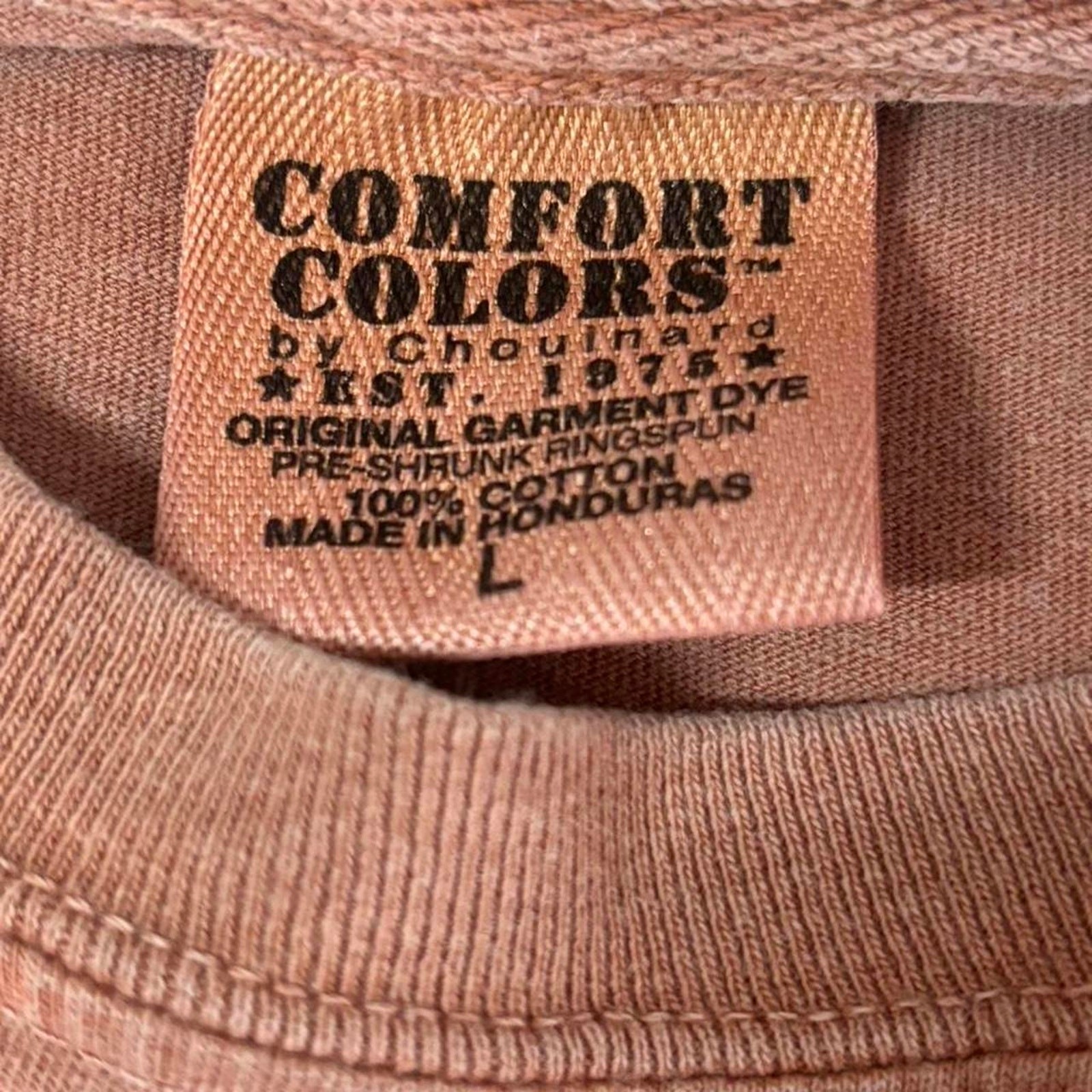 Georgia Peach State Pride Mulberry Grove Pink/Brown Long-Sleeve Men's L gallery