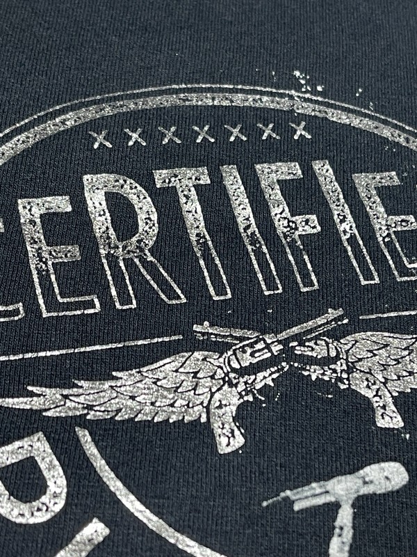 MIRANDA LAMBERT Certified Platinum Black Silver text Tour 2015 Shirt M Concert gallery