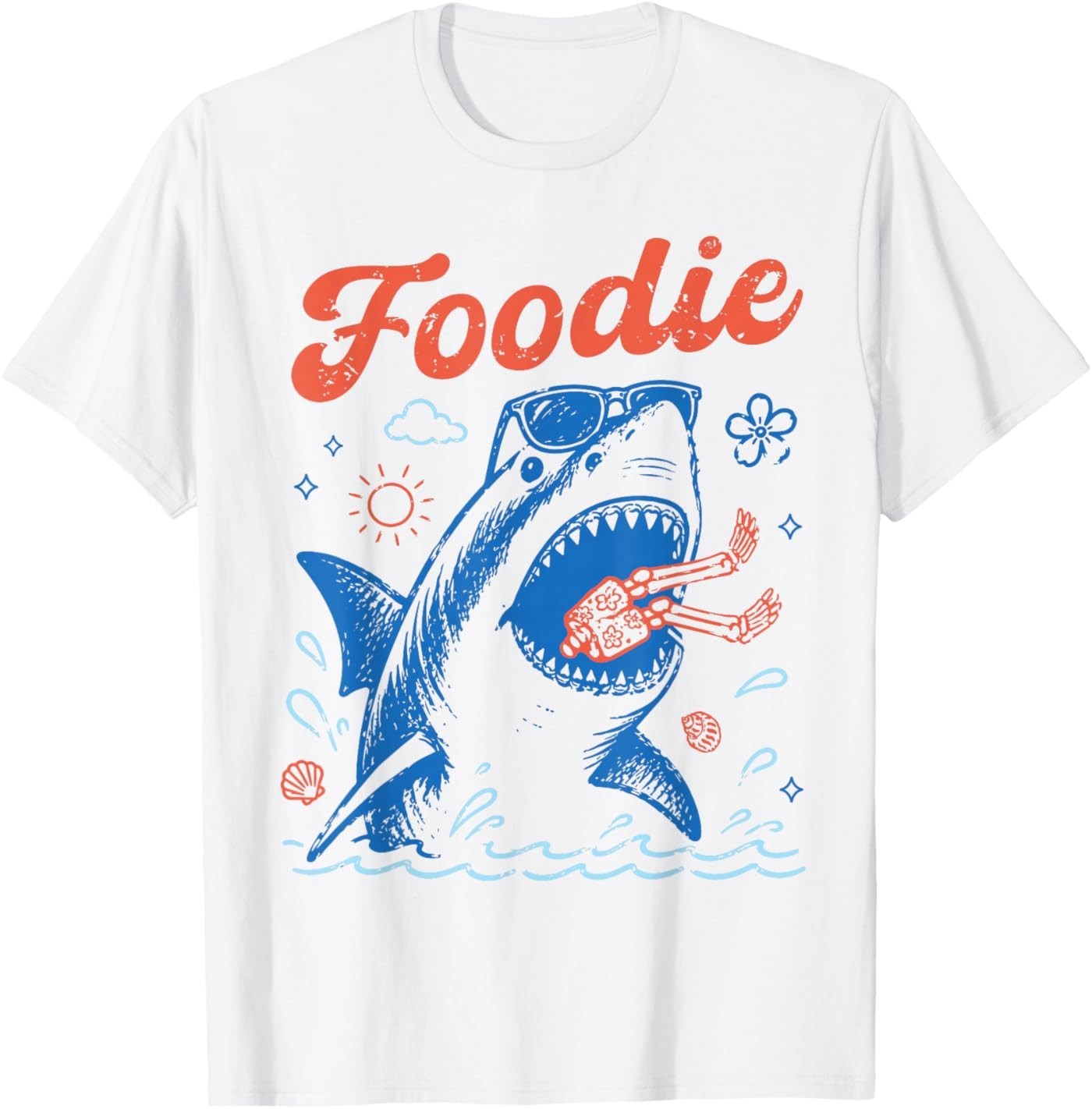 Summer Foodie Sarcastic Shark Attack I Waited All Year for T-Shirt
