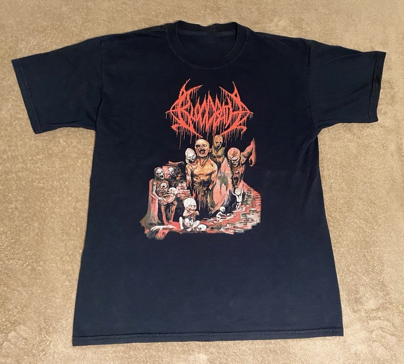 Vintage Bloodbath Breeding Death T-shirt S to 5XL