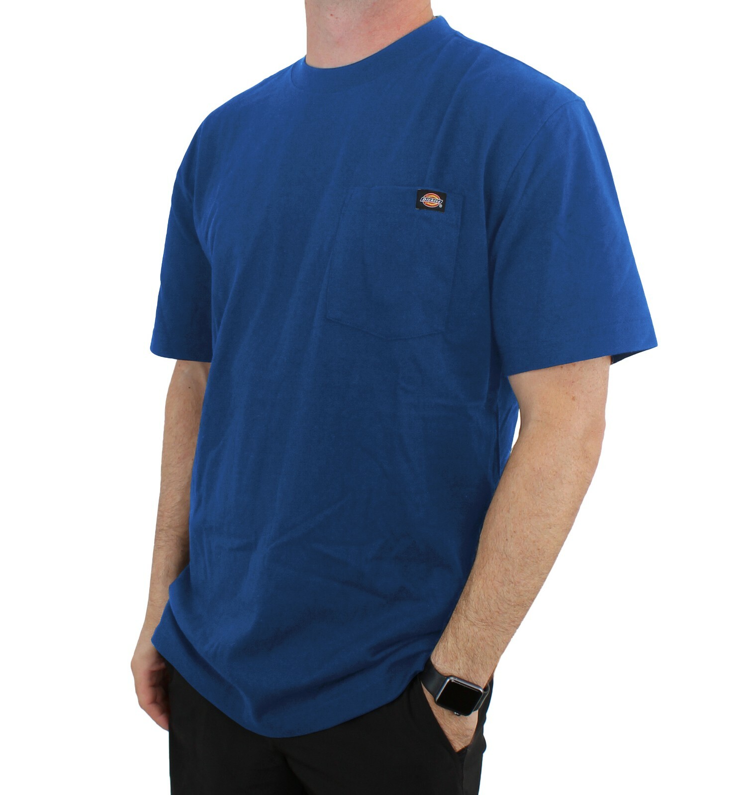 Dickies’ Men’s T-Shirt Heavy Weight Short Sleeve, 100% Cotton Pocket Tee WS450RB