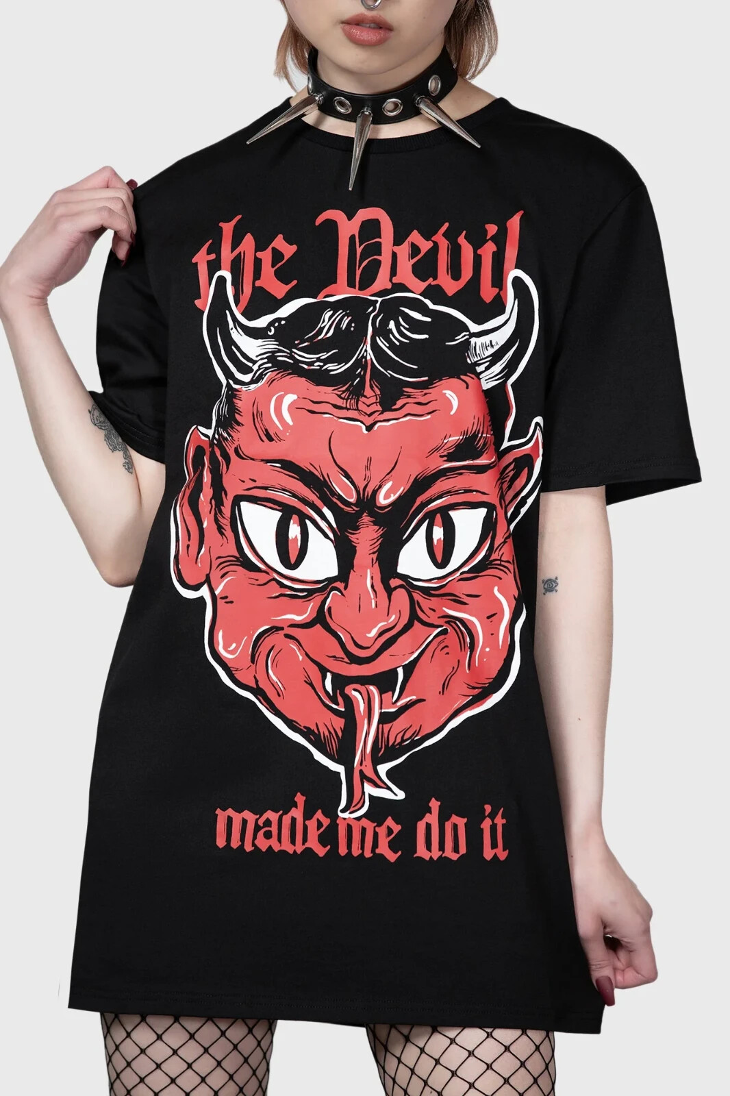Killstar Devil Night T-Shirt Goth Grunge Alternative Punk Unisex Rock KSRA008341 gallery