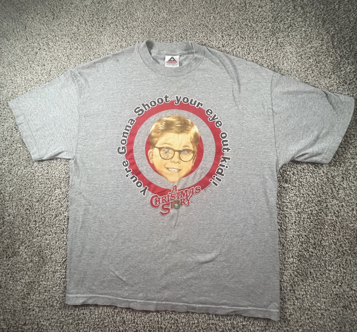 Vintage Y2K A Christmas Story 'You'll Shoot Your Eye Out Kid!!' Movie Promo gallery