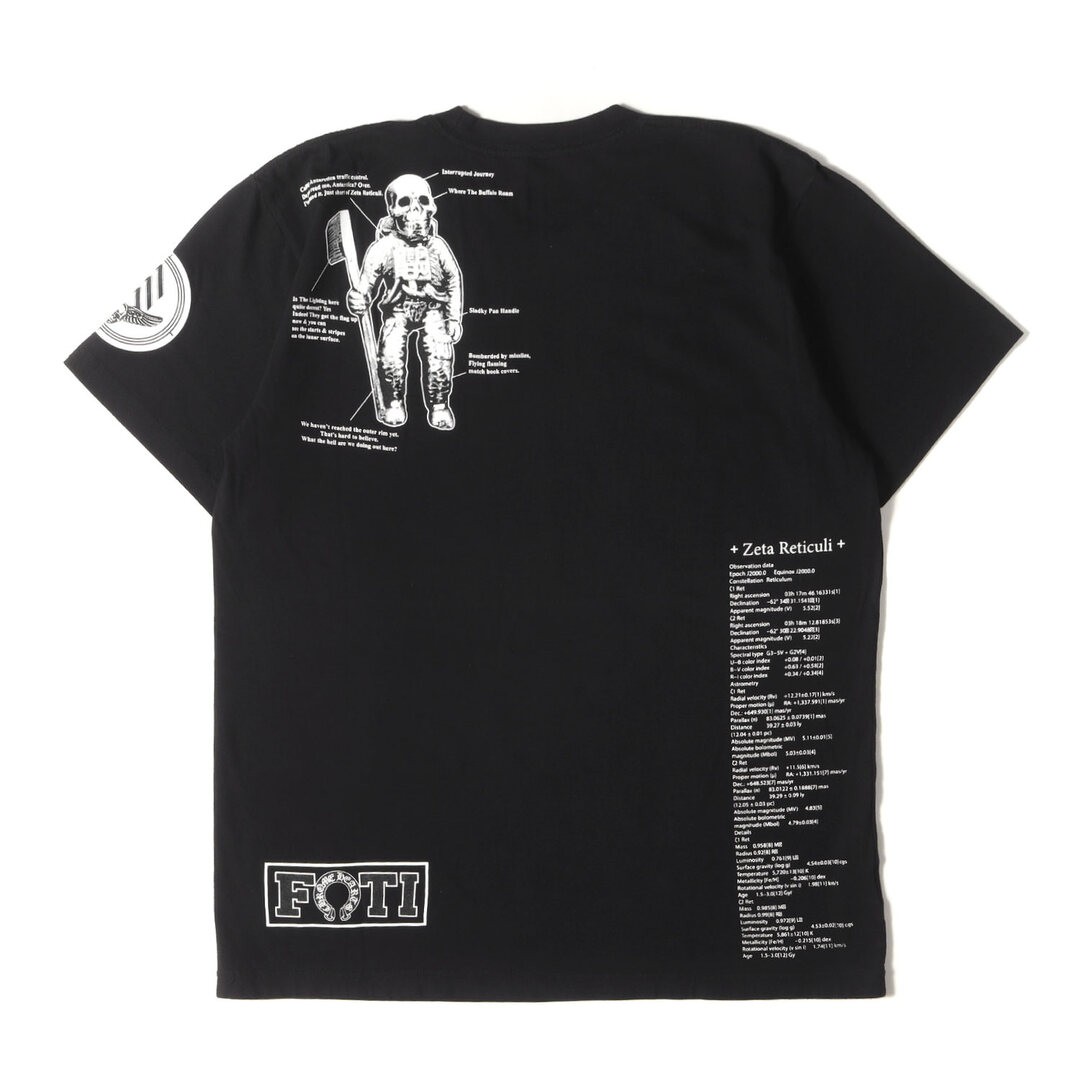 CHROME HEARTS T-shirt Black Sz: L | 22SS JOE FOTI EXHIBITION 2022 Used BEEG-0 gallery
