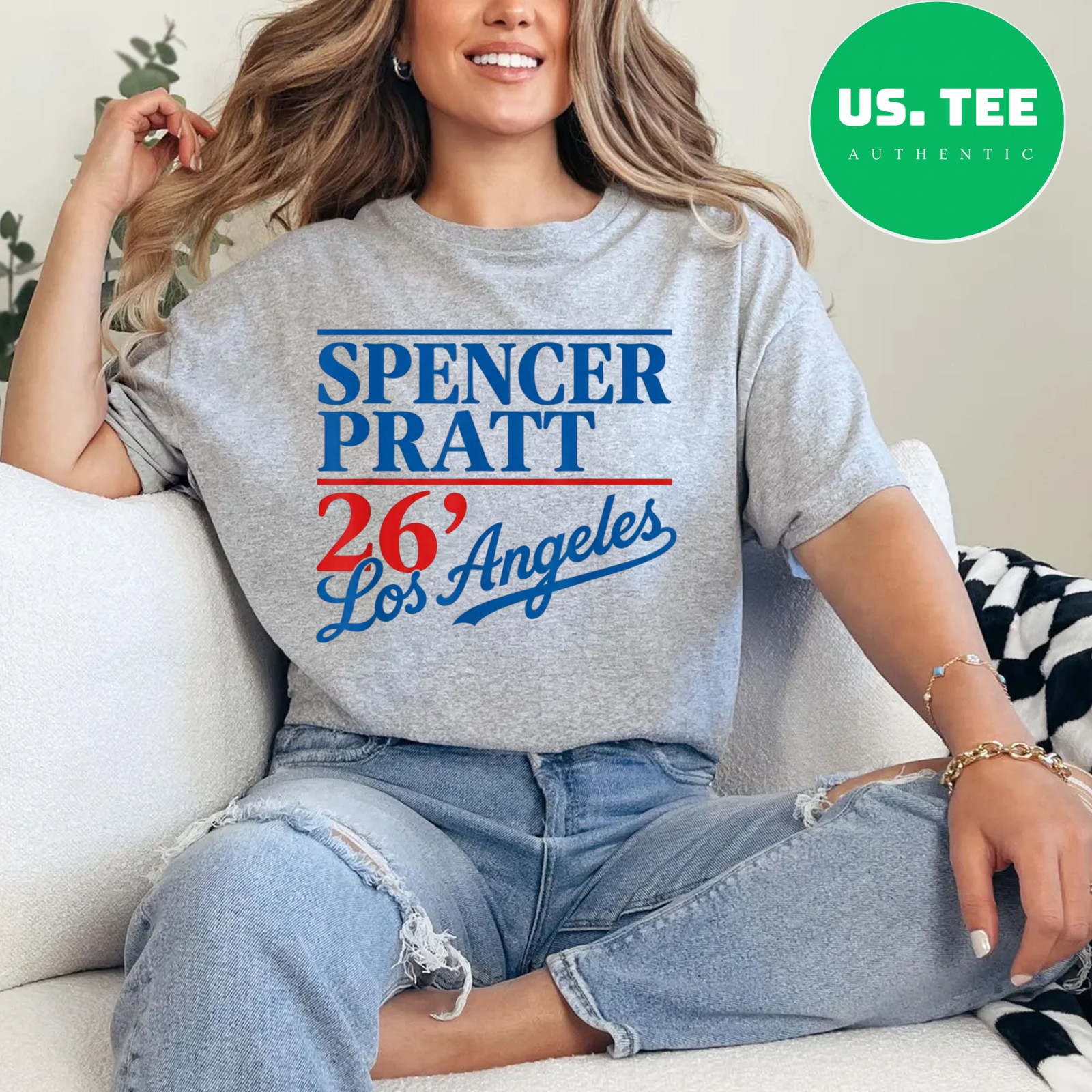 Spencer Pratt for LA Mayor California Vibes Design T-Shirt gallery