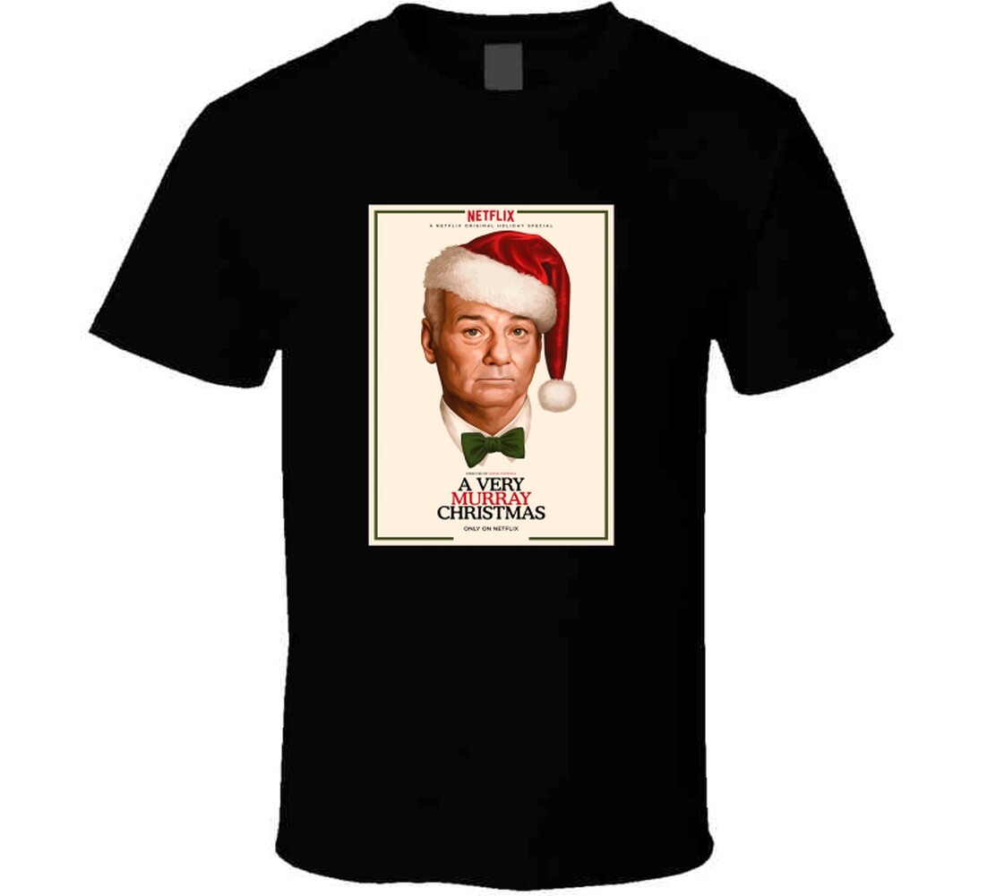 A Very Murray Christmas Tee Classic Holiday Movie T Shirt gallery