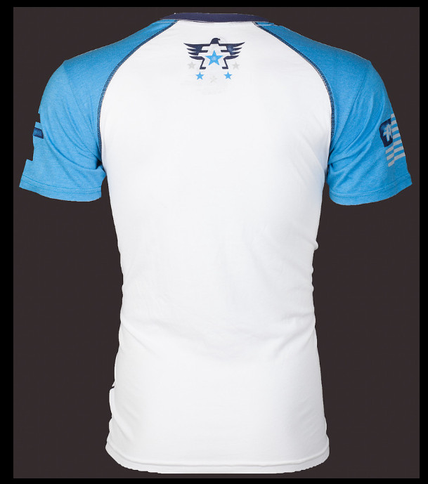 AMERICAN FIGHTER White CUMBERLAND Athletic Graphic T-shirt NWT gallery