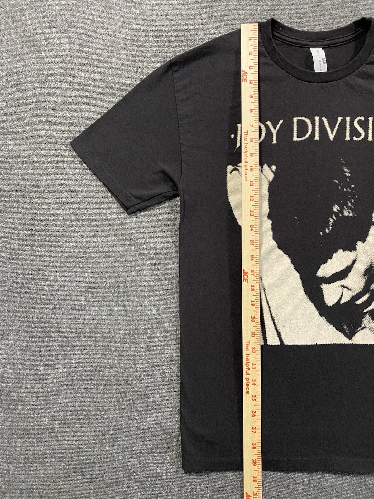 Joy Division Band T-Shirt Size L Black Unisex Ian Curtis Dark Goth Punk Rock gallery